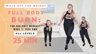 "Full Body Burn: Cardio & Muscle Tone Workout, Fun & Effective for All Levels, At Home or Anywhere!"