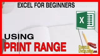 How to use the print range - Microsoft Excel for Beginners