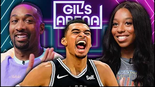 Gil's Arena Reacts To Wembanyama's 38 Point Breakout Game