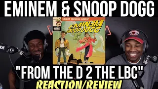 Eminem & Snoop Dogg - From The D 2 The LBC | FIRST REACTION/REVIEW