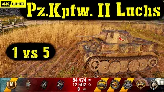 World of Tanks Pz.Kpfw. II Luchs Replay - 8 Kills 2.1K DMG(Patch 1.6.1)