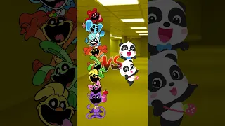 Smiling Critters VS Baby Panda #shorts #smilingcritters #babypanda #babybus