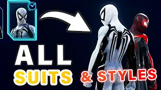All Suits & Styles for Peter & Miles ► Spider Man 2