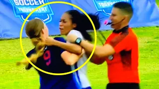 👊🏻 MOMENTOS SALVAJES EN EL FÚTBOL FEMENINO 💣 (Parte 2)