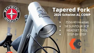 2020 - 2023 Schwinn AL Comp Tapered Fork Upgrade | also works on the new Boundary, Taff and Axum