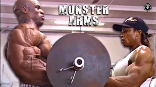 MONSTER ARM DAY - LET'S GROW  BICEPS AND TRICEPS TO THE MAX - ARM DAY MOTIVATION WITH RONNIE COLEMAN