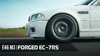 BMW E46 M3 on Apex EC-7RS Forged Wheels
