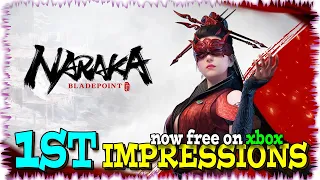 NARAKA: BLADEPOINT!! First Impressions!! MASSIVE Character Customization & Gameplay!! Battle Royal