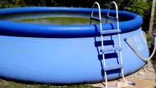 Надувной бассейн Intex Easy Set Pool (про воду) и (фильтр воды)