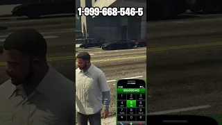 el NÚMERO DE TELÉFONO SECRETO de GTA 5 // #gta #gta5 #shorts #gtav