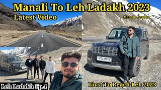 Manali To Leh Ladakh 2023🏔️ | First To Reach Leh In 2023 | Episode 4 | Tarun Sharma