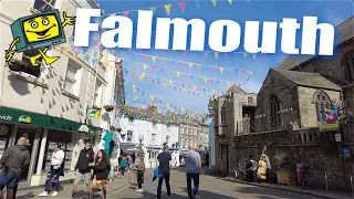 Falmouth - Cornwall - England - 4K Virtual Walk