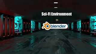 Sci-Fi Environment In Blender | Cycles X rendering Sample | Blender 3.0