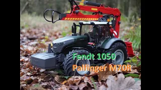 RC TRUCK TIMBER Tractor Fendt 1050 + Palfinger X140F