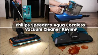 PHILIPS SpeedPro Aqua Wet & Dry Cordless Stick Vacuum Cleaner - Review & Usage | Best Helper at Home