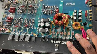 How to Repair a dead Car Amplifier in less than 30 minutes.