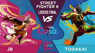 JB (Rashid) vs TODAKAI (Dee Jay) - Casabunch Presents: The KickBack #5 - Losers Final