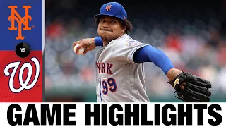 Mets vs. Nationals Highlights (5/12/22) | MLB Highlights