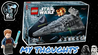 LEGO Star Wars Imperial Star Destroyer Set REVEALED! (My Thoughts)