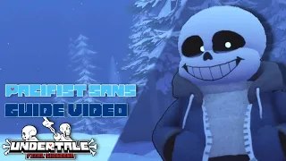 How to Correctly Use Pacifist Sans [Undertale Final Showdown]
