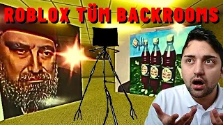 BÜTÜN YENİ ROBLOX BACKROOMS OYUNLARINI OYNAMAK