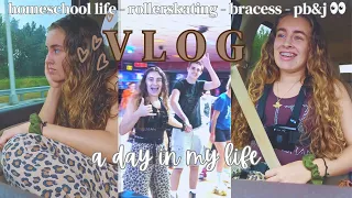homeschool vlog with yours trulyyy: life update, road trip, i got bracess, skating + more*