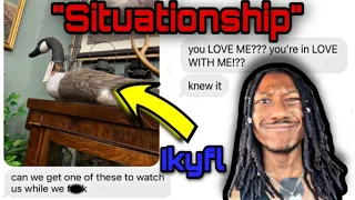 Woman shows text from her “Situationship” | Tiktok