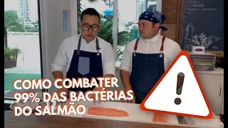 APRENDA COMO COMBATER 99% DAS BACTÉRIAS DO SALMÃO