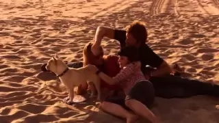 Californication S01E03 end scene. Hank Moody blogging for Hell-A