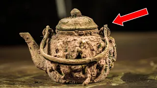 Restoration Ancient Teapot Strange