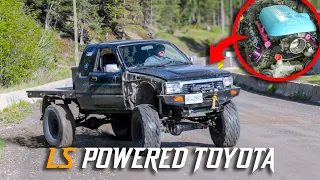 WE LS SWAPPED A TOYOTA!