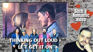Reaction │ Thinking Out Loud / Let's Get It On (Ed Sheeran and Marvin Gaye) - Home Free