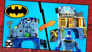 Protect Gotham City with Batman and the 3-IN-1 BATCAVE!