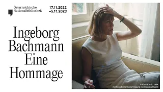 "Ingeborg Bachmann. Eine Hommage" - Trailer