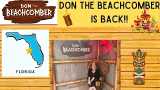DON THE BEACHCOMBER IS BACK! (1st one opened in Tampa Bay) - Tiki Culture - Florida