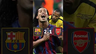 Barcelona vs Arsenal 2-1 Champions League Final 2006 #shorts #football #highlights