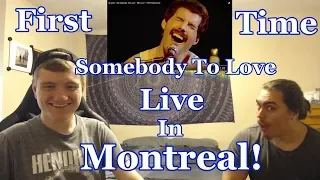College Students FIRST TIME Seeing | Somebody to Love Live in Montreal | Queen Reaction