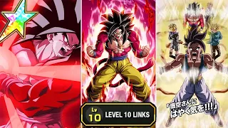 LA MIGLIOR LR DEL GIOCO!!! GOKU SSJ4 INT LR FULL POWER FULL ABILITY LINK 10 || DBZ Dokkan Battle ITA