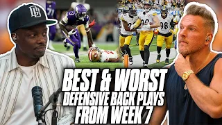 The Best & Worst Defensive Back Plays Of The NFL's Week 7 With Darius Butler