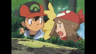 Pokemon Advanced Battle: May Gets Mad At Ash Because He's Hungry...