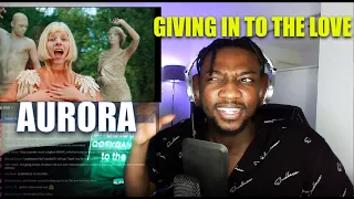 SINGER REACTS TO AURORA - Giving In To The Love