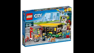 UNBOXING Lego City Bus Station 60154 РАСПАКОВКА