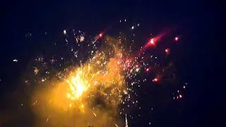 Fireworks in Chita Russia. Феерверк к юбилею города Читы. Россия