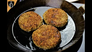 Vegan meatballs recipe / from buckwheat