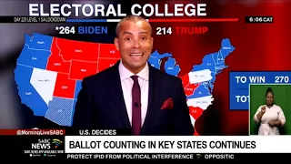 US decides | Ballot counting in key states continues