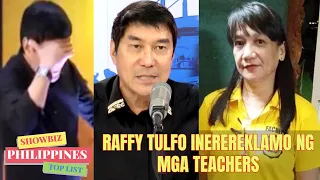 TEACHERS FIGHTS BACK at RAFFY TULFO’s LATEST VIDEO