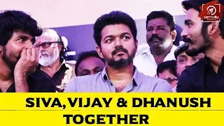 Sivakarthikeyan & Danush meets Vijay at Cauvery and Sterlite Protest | Nadigar Sangam