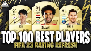 FIFA 23 | TOP 100 BEST PLAYER RATINGS 🔥 | FT. Ronaldo, Mbappe, Salah