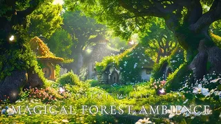 Calm your Mind & Sleep Better in a Peaceful Forest Space🌳Enchanting Forest Music for Deep Relaxation