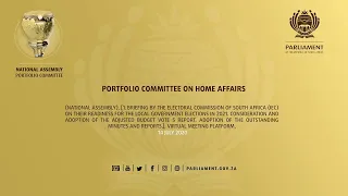 Portfolio Committee on Home Affairs, 14 July 2020